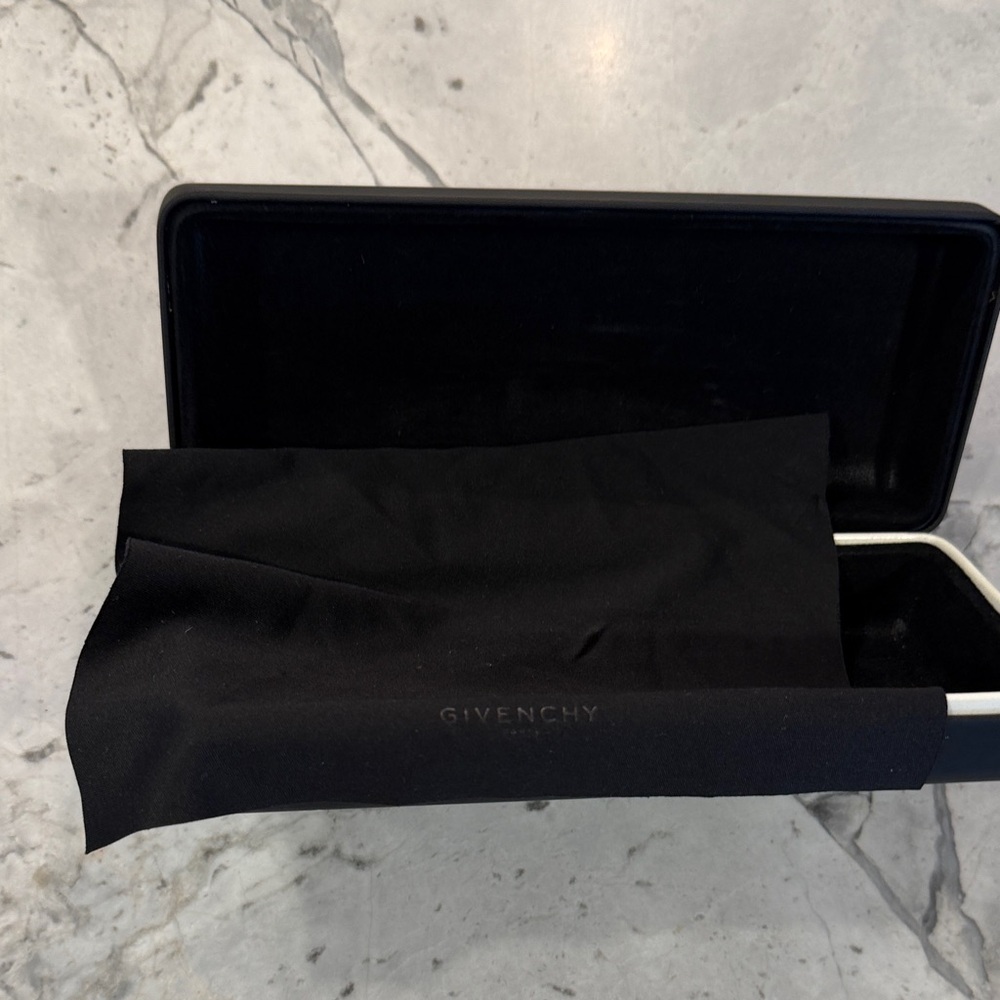 Givenchy Black Hard Shell Glasses Case - image 4